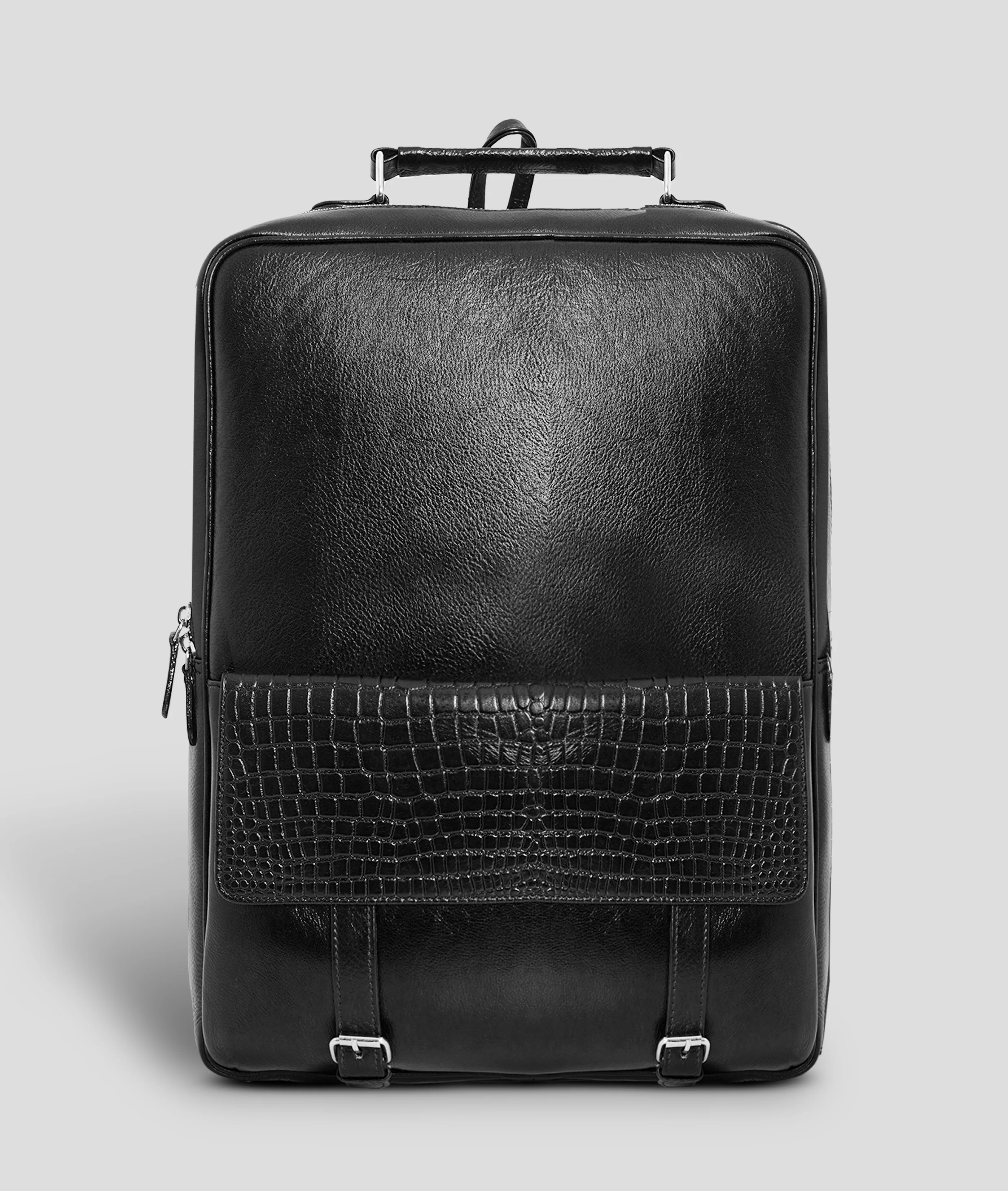 Genuine Leather Unisex Backpack