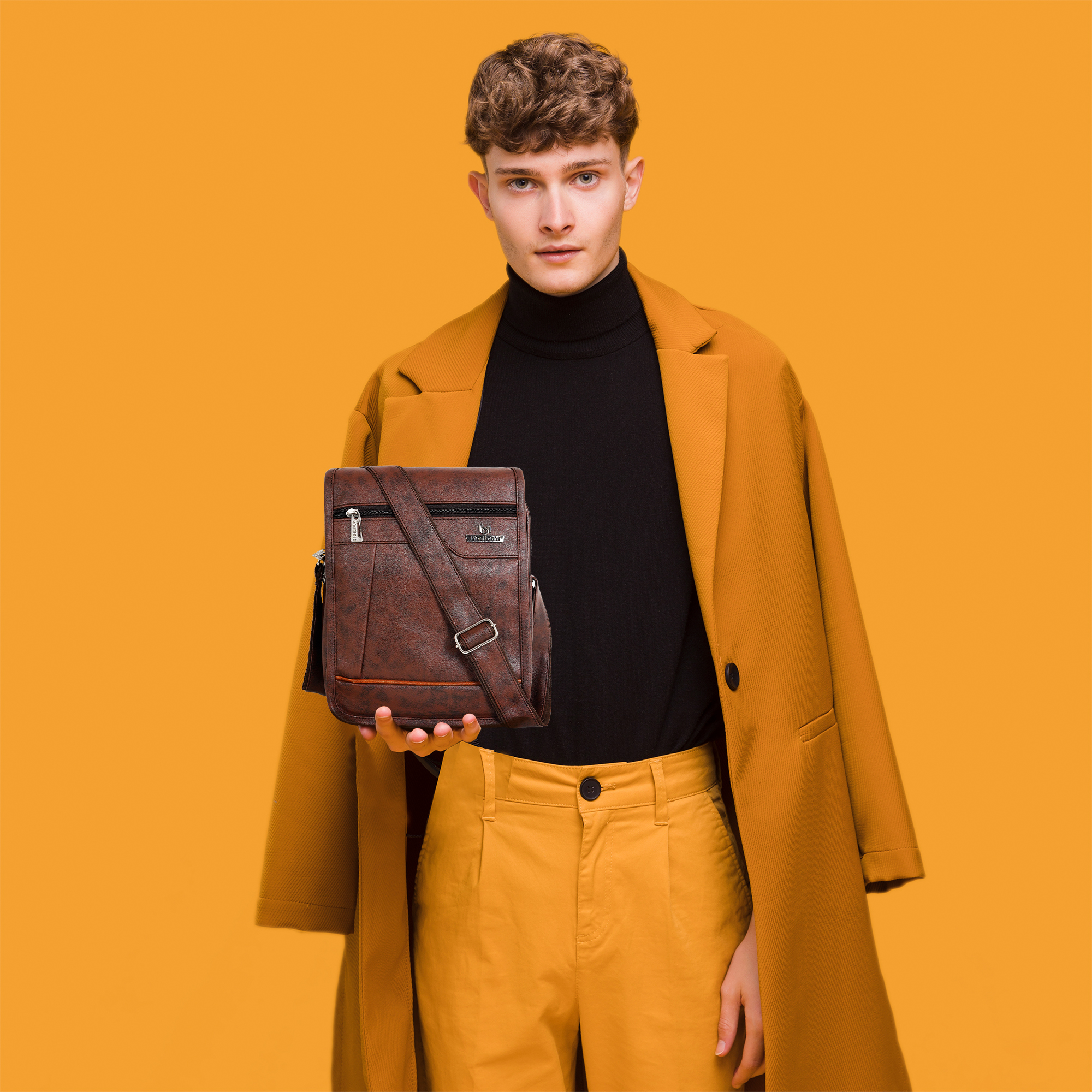 Montbold Smart Casual Sling Bag – Black Edition