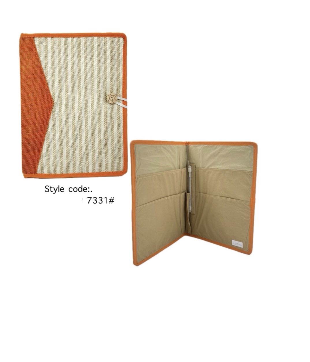 Jute folder 7330